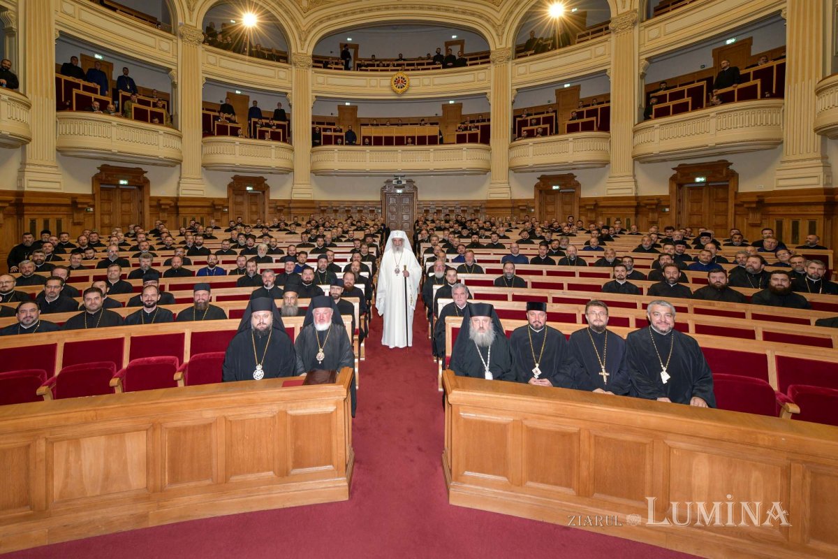 Conferință clericală semestrială la Palatul Patriarhiei 298289
