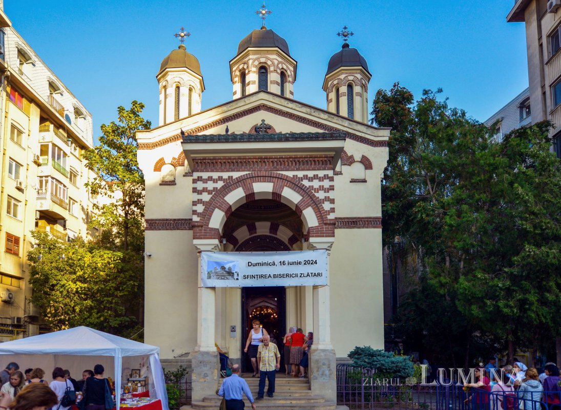 Biserica Zlătari de pe Calea Victoriei va fi sfințită 298696