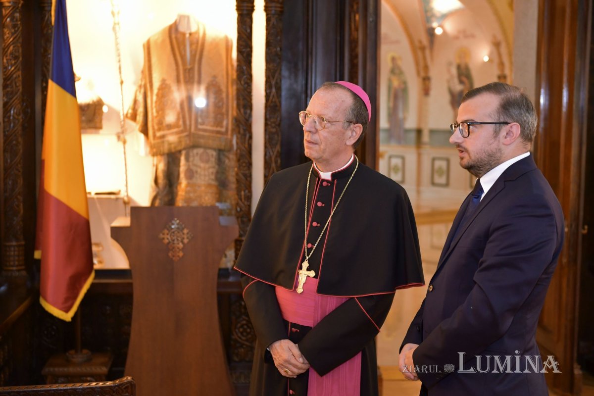 Noul Nunțiu Apostolic în vizită de prezentare la Patriarhia Română 301623