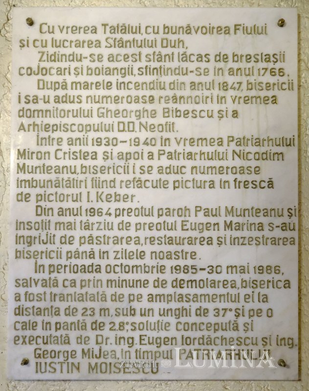 Biserica „Sfântul Ioan”-Piață, mutată 23 de metri din calea comuniștilor 306983