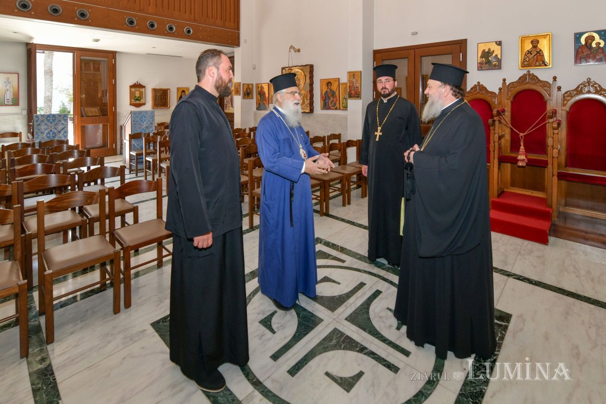 Primirea delegaţiei Patriarhiei Române la Reprezentanţa Patriarhiei Ierusalimului în Cipru 307438