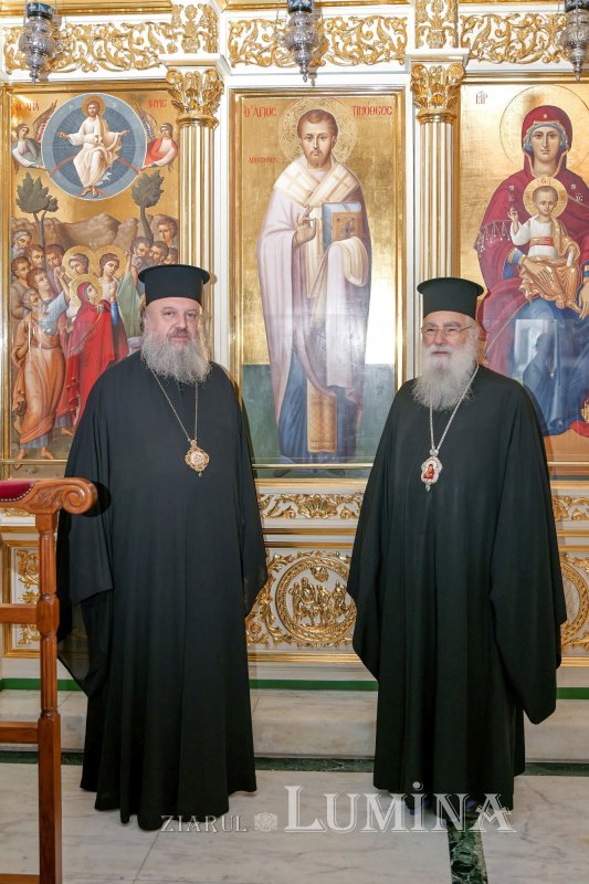 Primirea delegaţiei Patriarhiei Române la Reprezentanţa Patriarhiei Ierusalimului în Cipru 307440