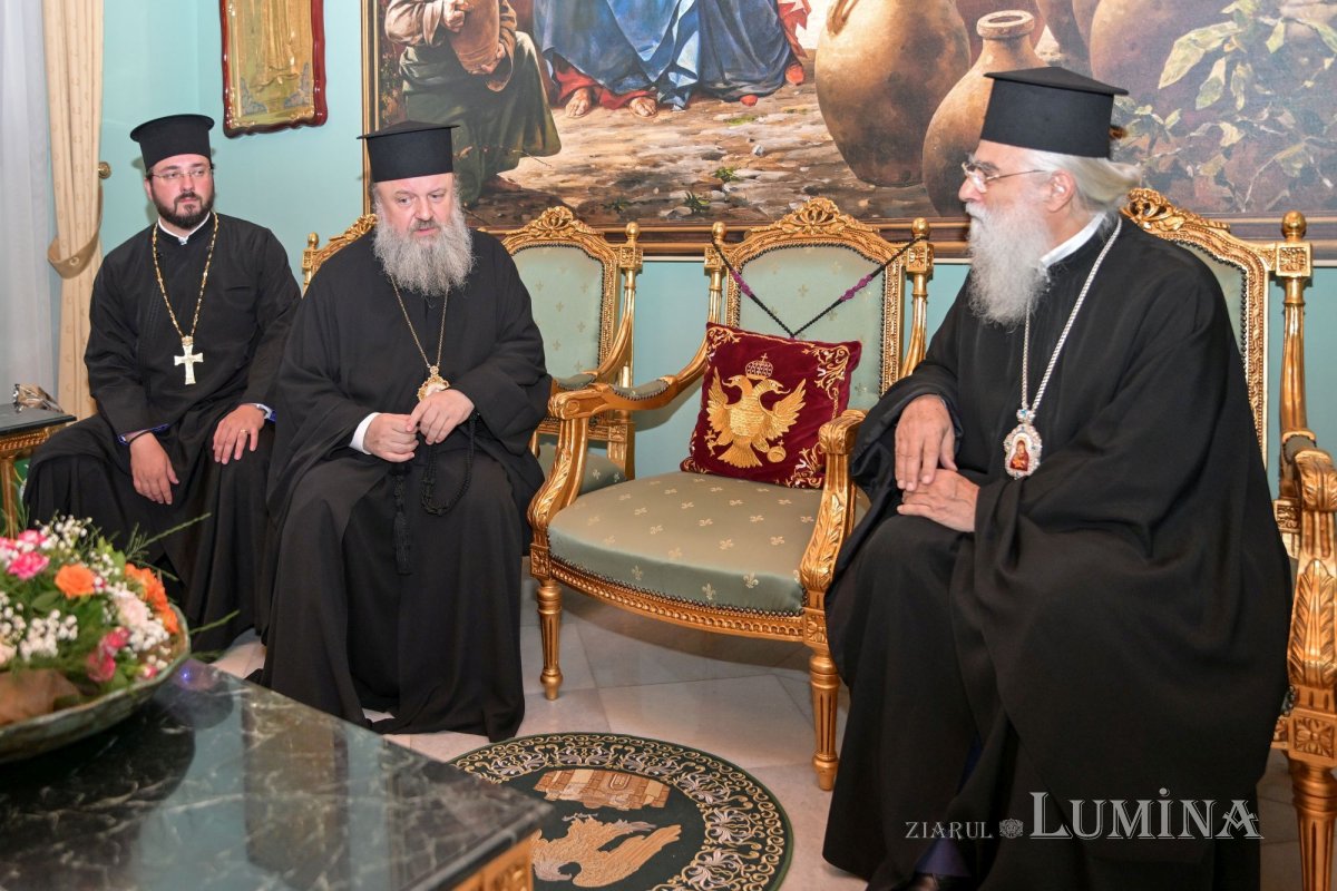 Primirea delegaţiei Patriarhiei Române la Reprezentanţa Patriarhiei Ierusalimului în Cipru 307443