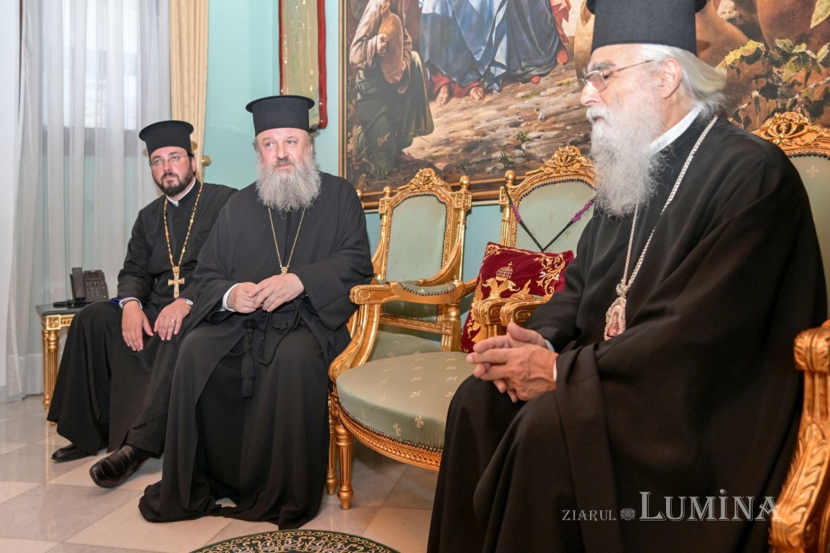 Primirea delegaţiei Patriarhiei Române la Reprezentanţa Patriarhiei Ierusalimului în Cipru 307445