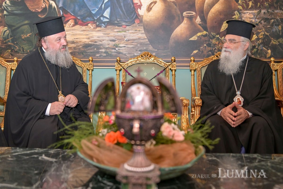 Primirea delegaţiei Patriarhiei Române la Reprezentanţa Patriarhiei Ierusalimului în Cipru 307446