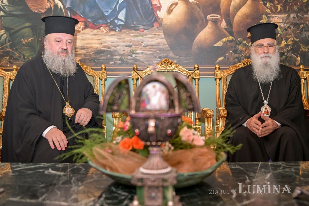Primirea delegaţiei Patriarhiei Române la Reprezentanţa Patriarhiei Ierusalimului în Cipru 307447