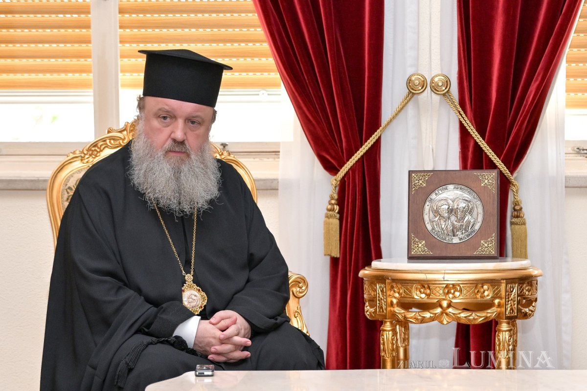 Delegaţia Patriarhiei Române în Cipru a fost primită de Arhiepiscopul Gheorghe al Ciprului 307603