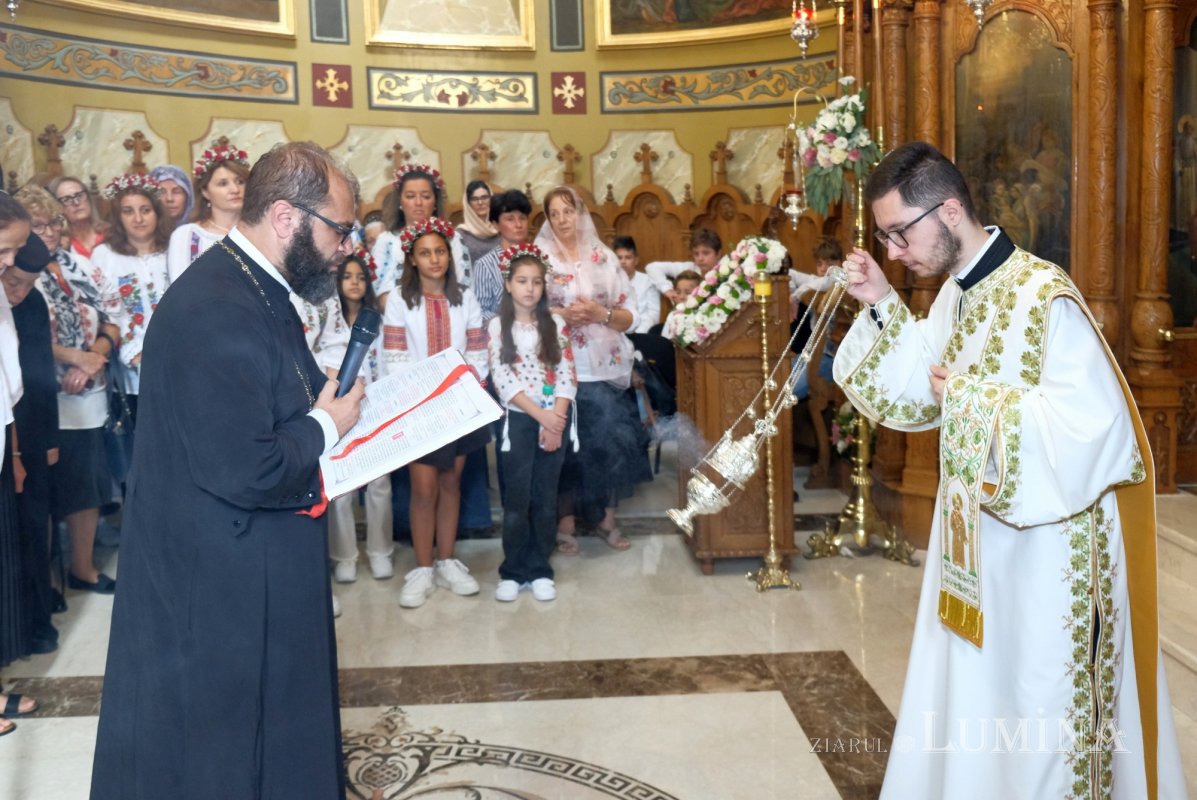 Veșmânt de har pentru biserica Sfântului Gheorghe din cartierul bucureștean Andronache 308007