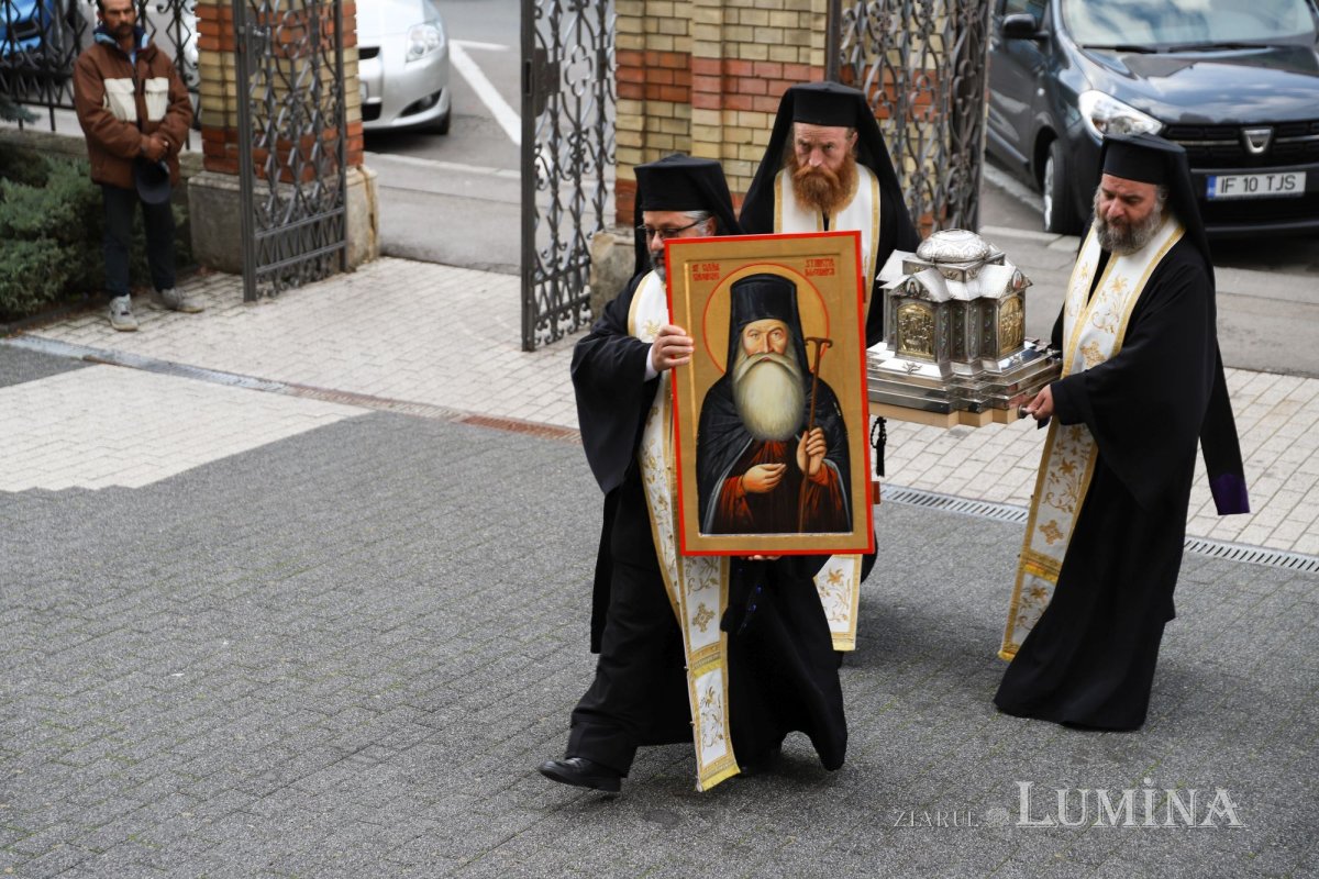 Moaştele Sfântului Gheorghe de la Cernica aduse la Sibiu 311429