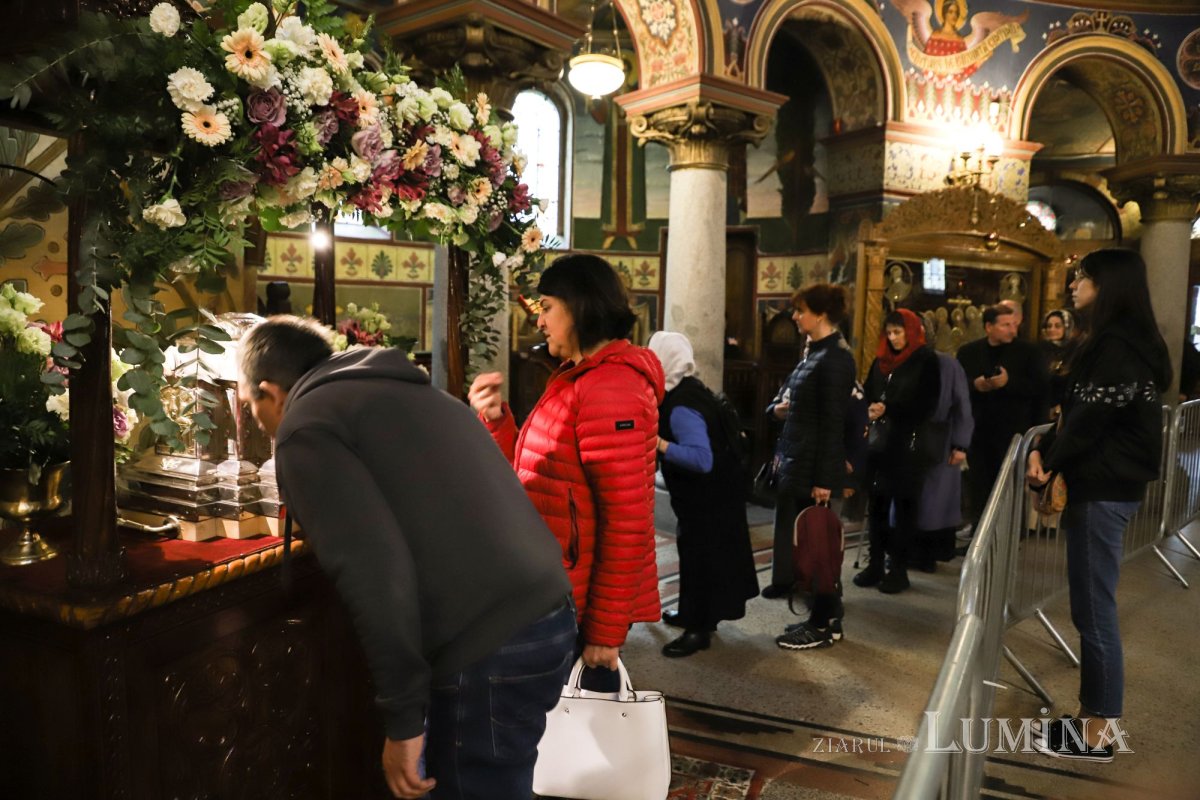 Moaştele Sfântului Gheorghe de la Cernica aduse la Sibiu 311440