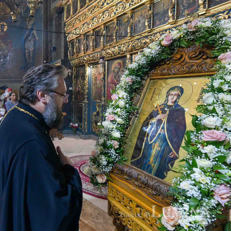 Cinstirea ocrotitoarei Moldovei la o biserică istorică din București 311658