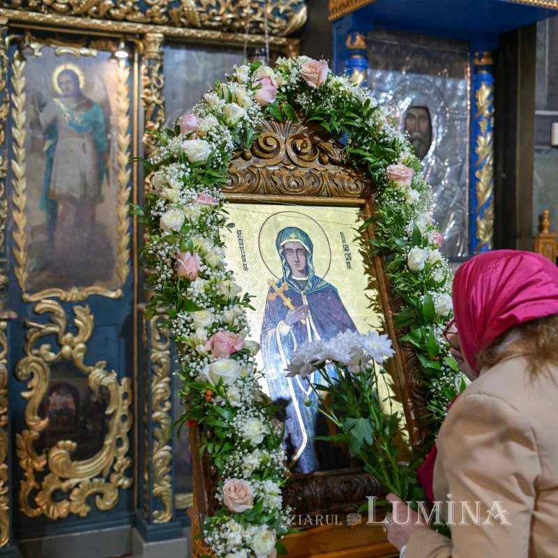 Cinstirea ocrotitoarei Moldovei la o biserică istorică din București 311667