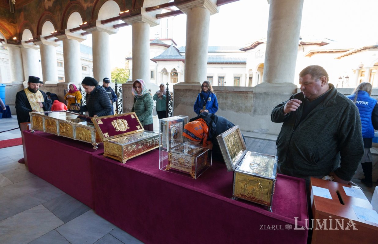 A început pelerinajul la moaștele Sfântului Cuvios Dimitrie cel Nou 312320