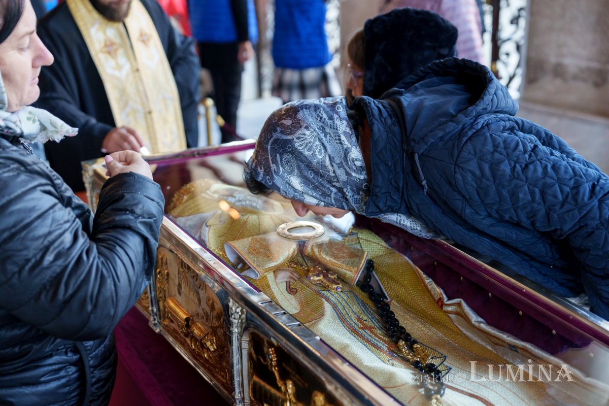 A început pelerinajul la moaștele Sfântului Cuvios Dimitrie cel Nou 312322