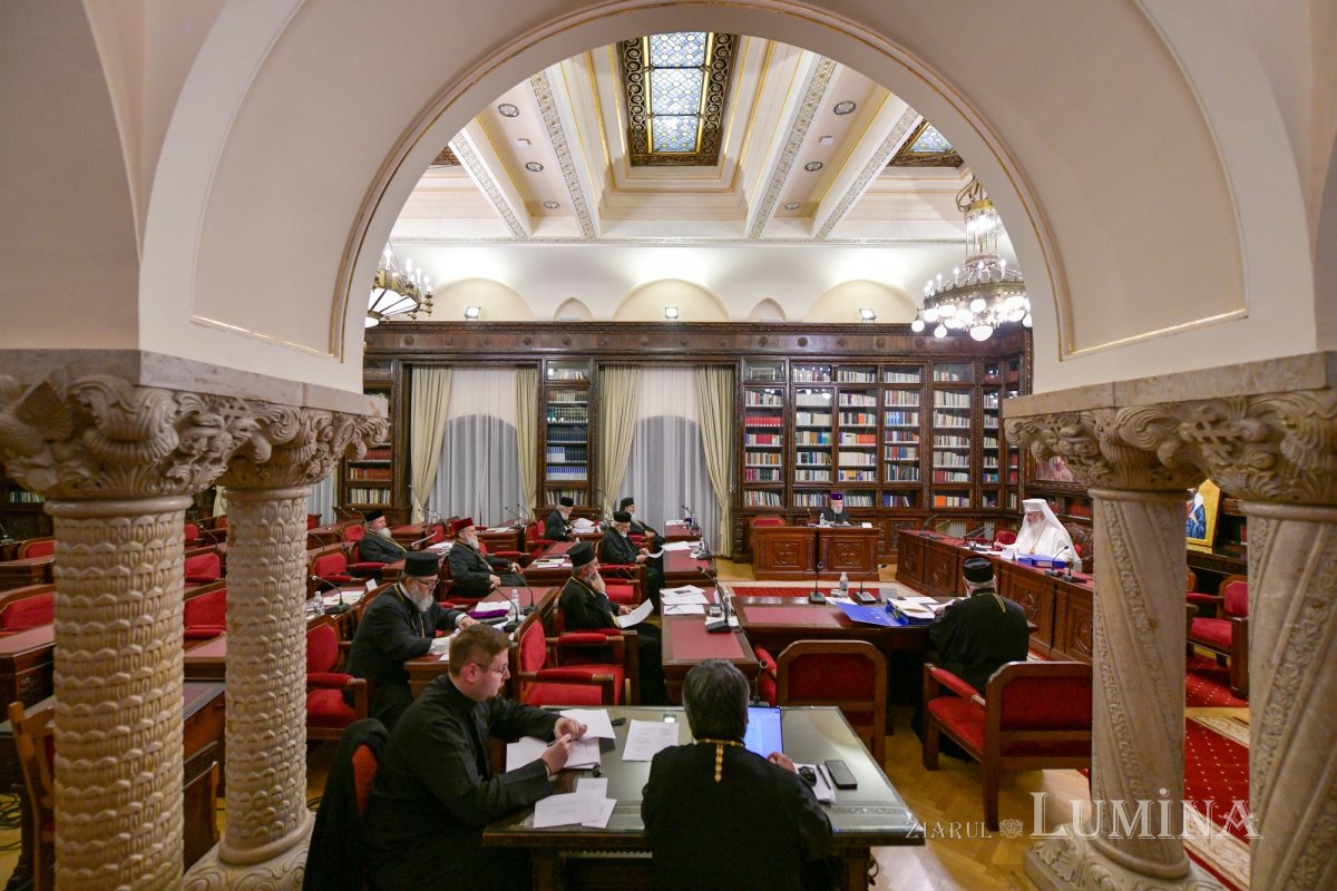 Ședință de lucru a Sinodului Mitropoliei Munteniei și Dobrogei 312927
