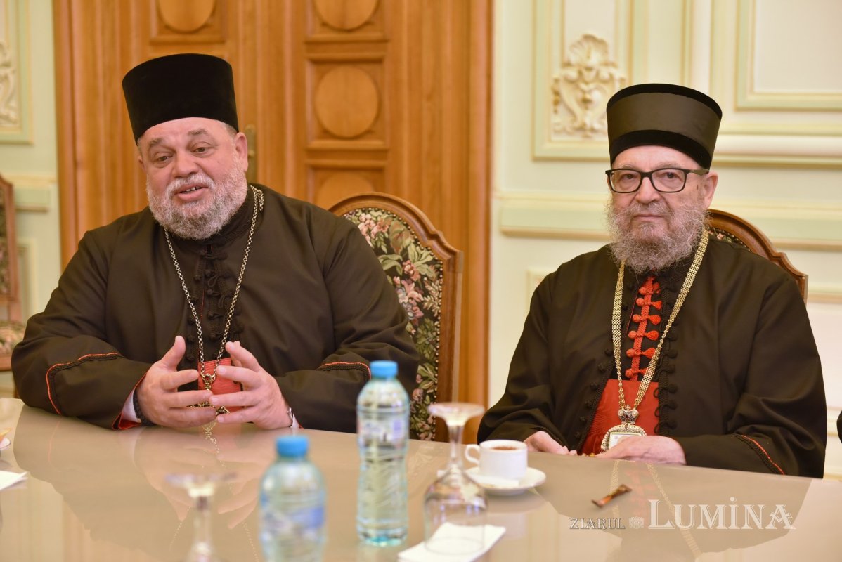 Oaspeți ortodocși sârbi în vizită la Patriarhia Română 314802