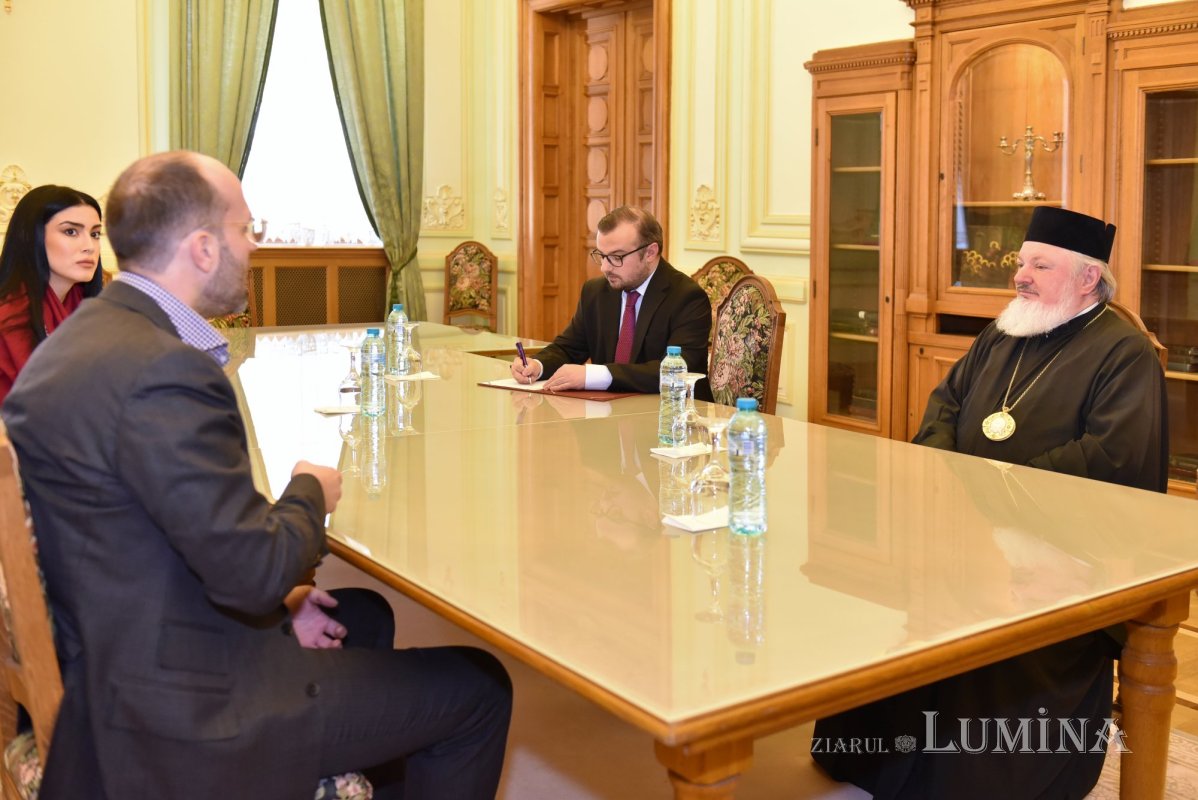 Oaspeți din Muntenegru în vizită la Patriarhia Română 314935