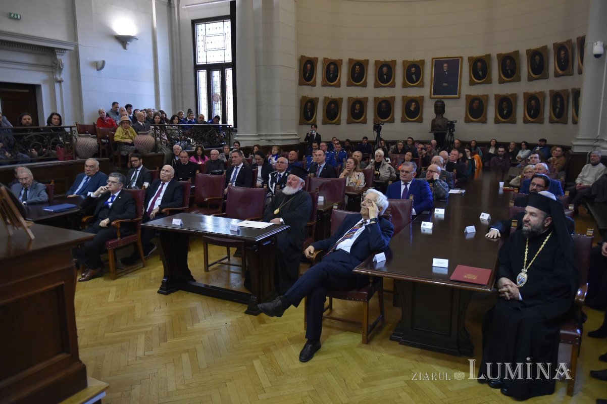 Omagierea unui numismat donator la Academia Română 315056