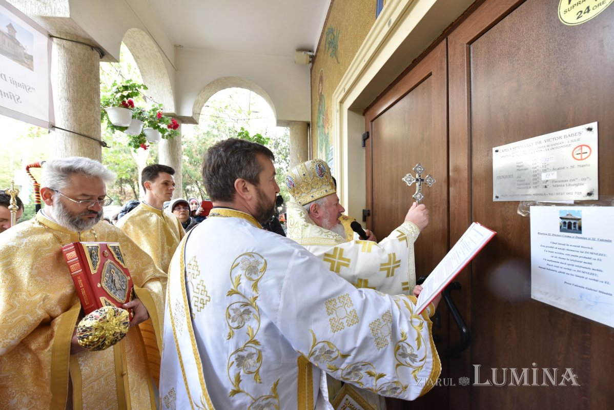 A fost sfințită capela Spitalului „Victor Babeș” din București 315362