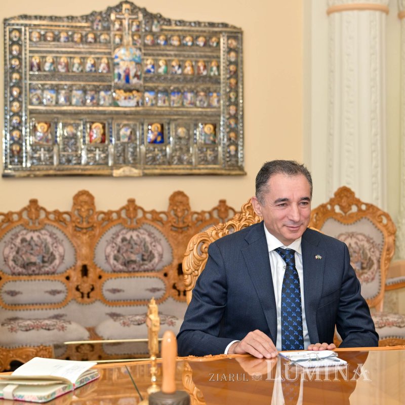 Ambasadorul Azerbaidjanului în vizită la Patriarhia Română 316052