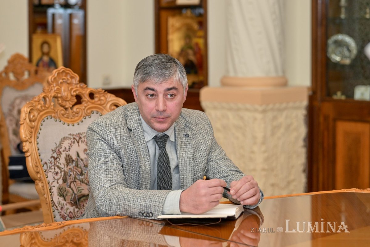 Ambasadorul Azerbaidjanului în vizită la Patriarhia Română 316053