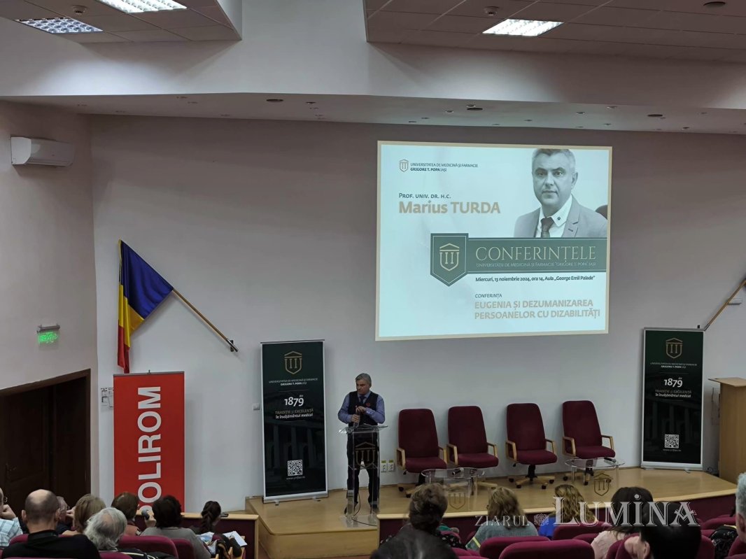 Pledoarie pentru dreptul la demnitate umană, într-o conferință la UMF Iași 316017