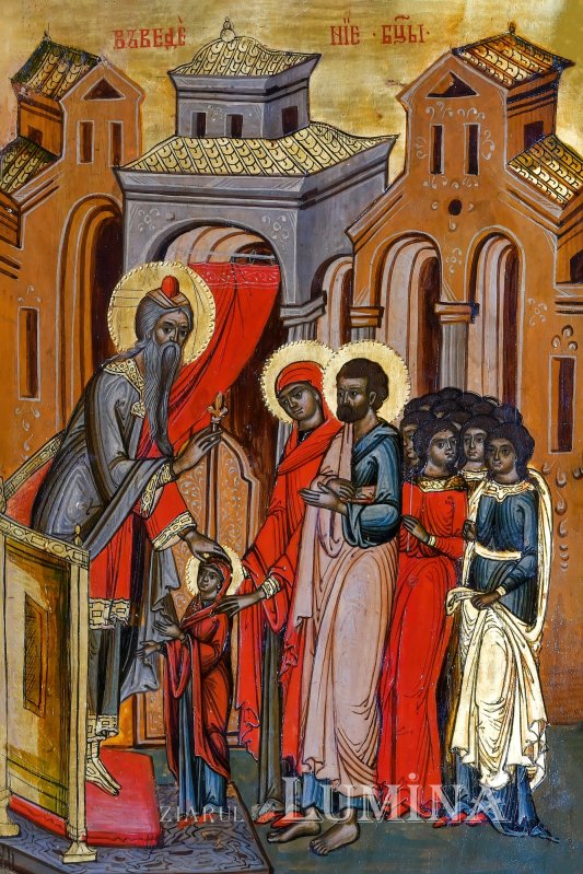 Intrarea în biserică a Maicii Domnului celebrată la Reședința Patriarhală 316496