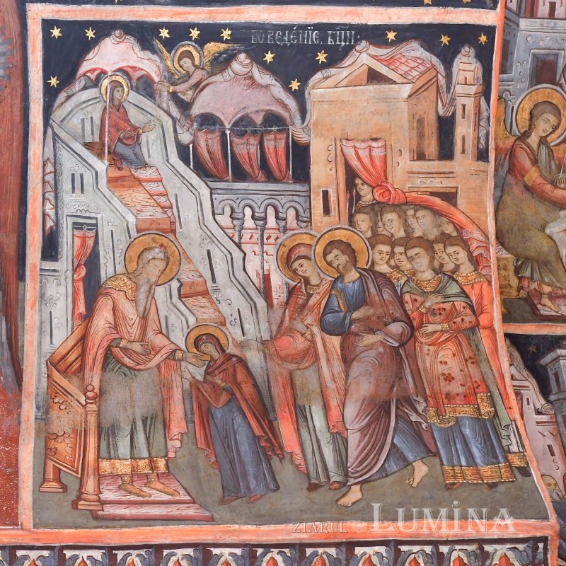 Intrarea în biserică a Maicii Domnului celebrată la Reședința Patriarhală 316498