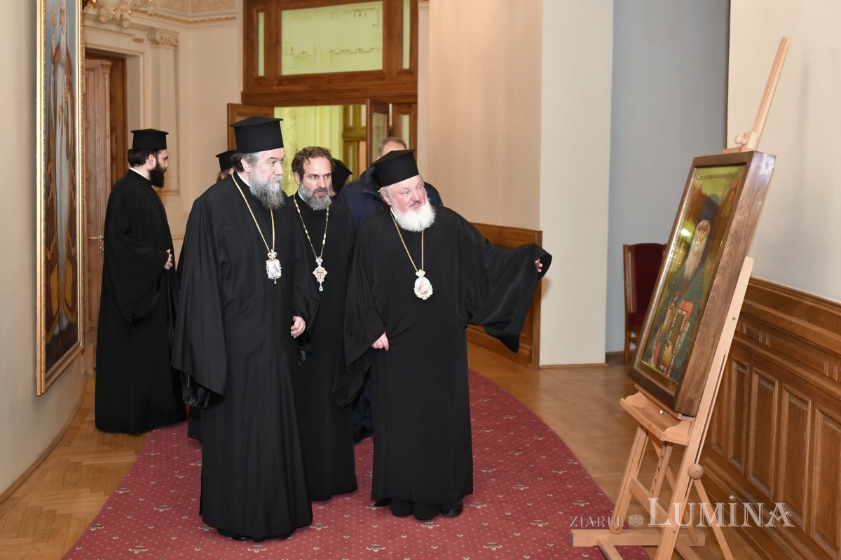 Mitropolitul de Serres și Nigrita în vizită la Patriarhia Română 318067