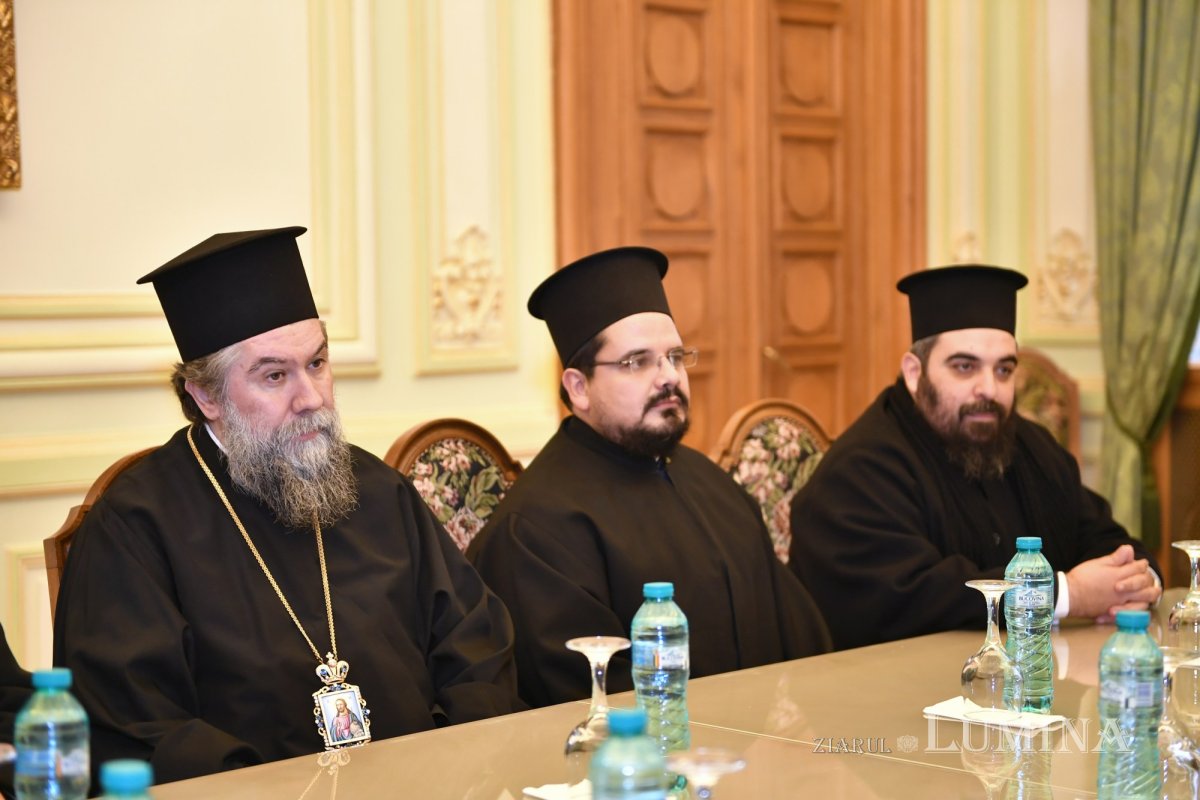 Mitropolitul de Serres și Nigrita în vizită la Patriarhia Română 318070