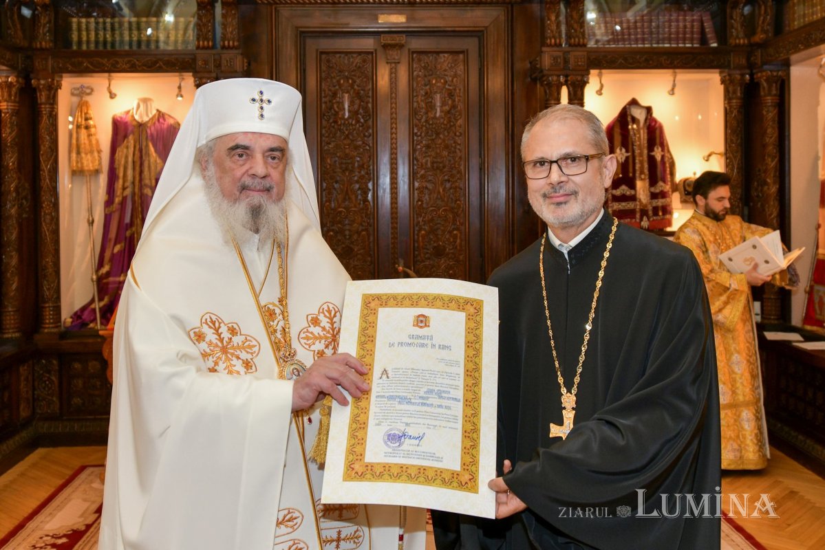 Promovări în rang clerical la Reședința Patriarhală 318484