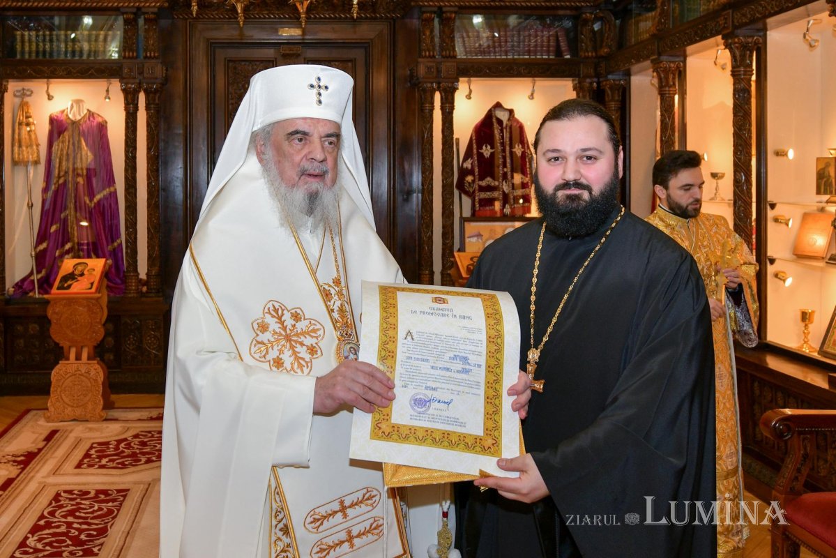 Promovări în rang clerical la Reședința Patriarhală 318491