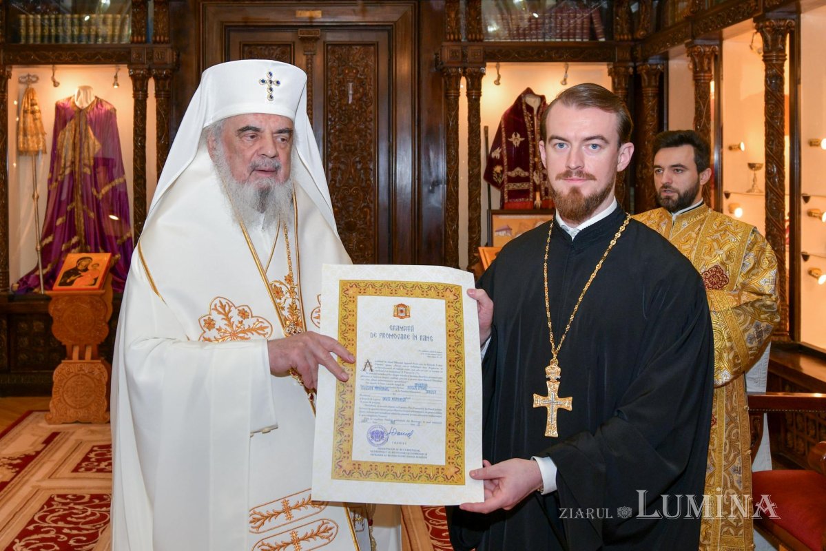 Promovări în rang clerical la Reședința Patriarhală 318492