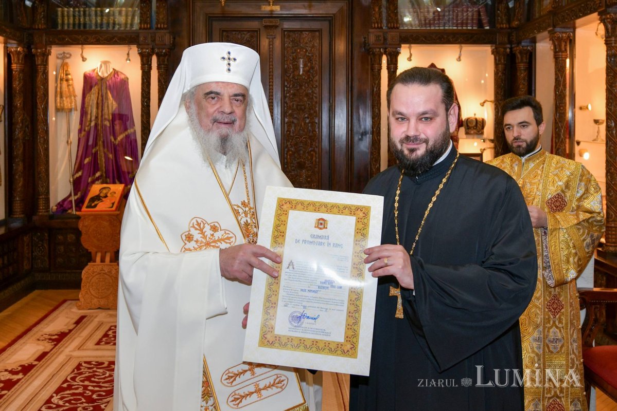 Promovări în rang clerical la Reședința Patriarhală 318493