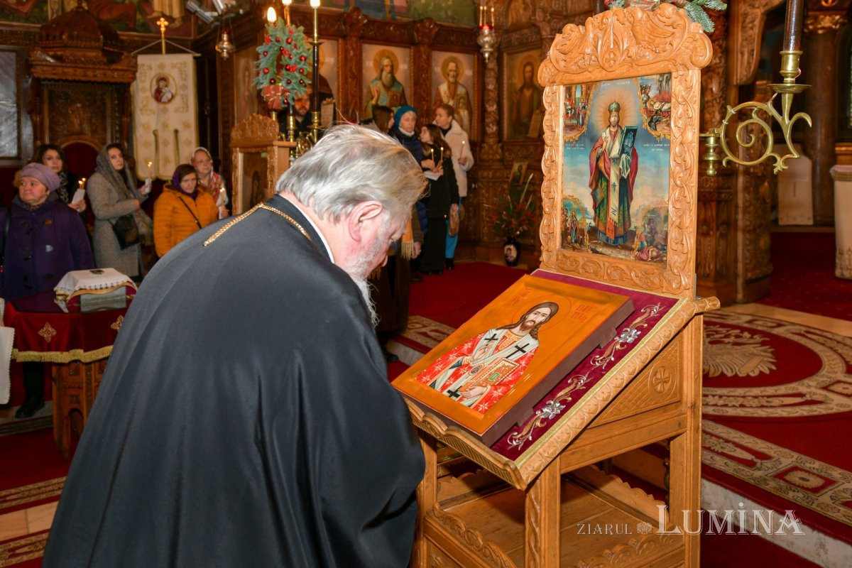 Sfântul Elefterie a fost cinstit în biserica sa din Capitală 318778