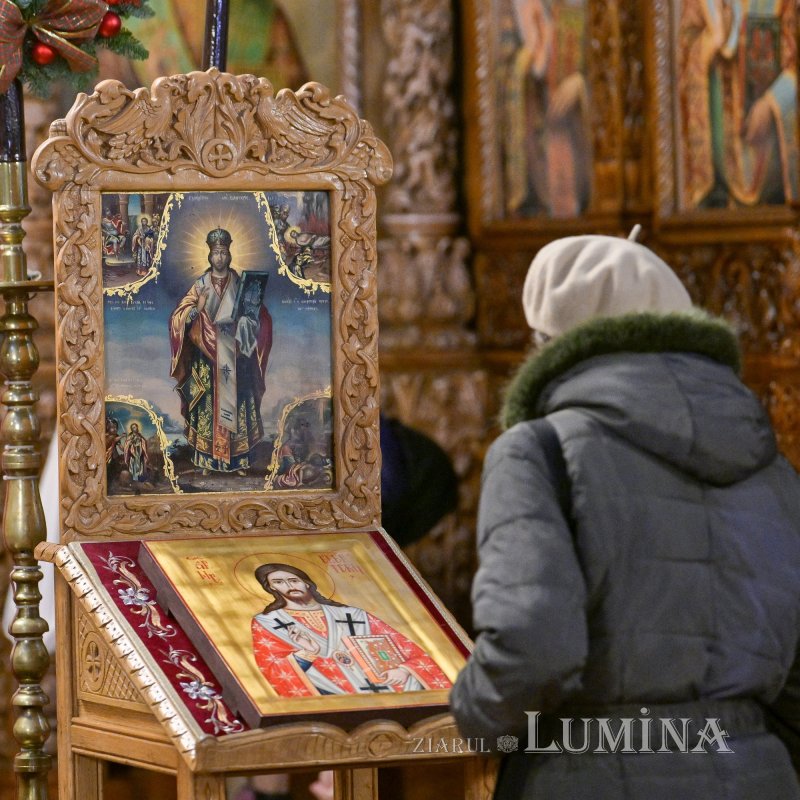 Sfântul Elefterie a fost cinstit în biserica sa din Capitală 318781