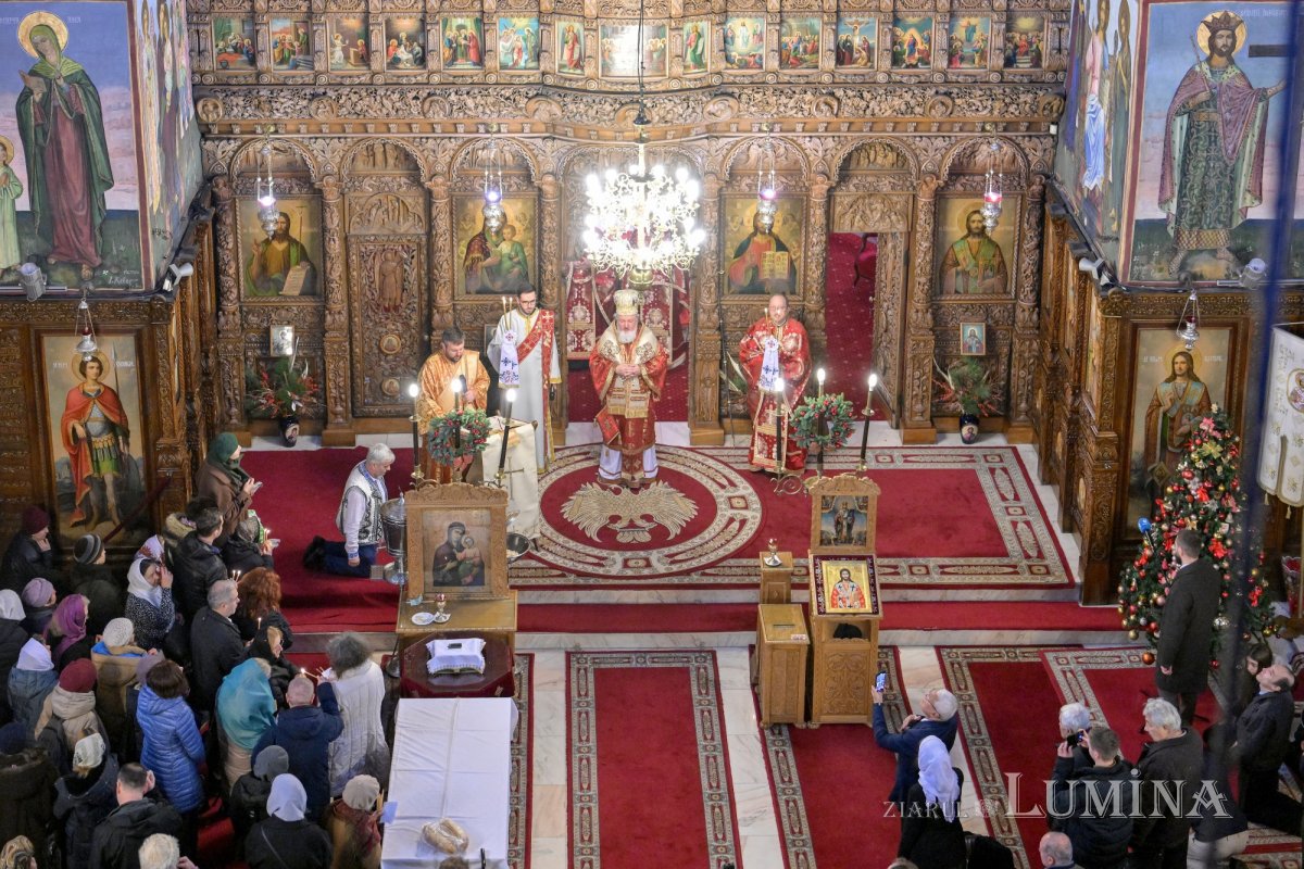 Sfântul Elefterie a fost cinstit în biserica sa din Capitală 318801