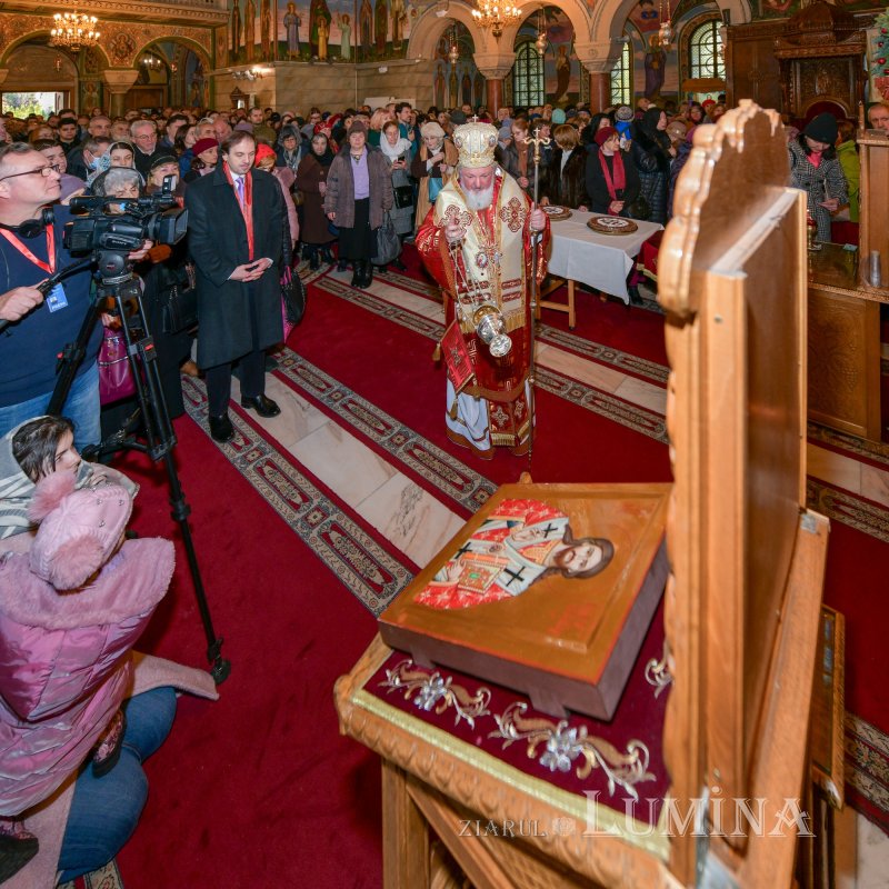 Sfântul Elefterie a fost cinstit în biserica sa din Capitală 318803