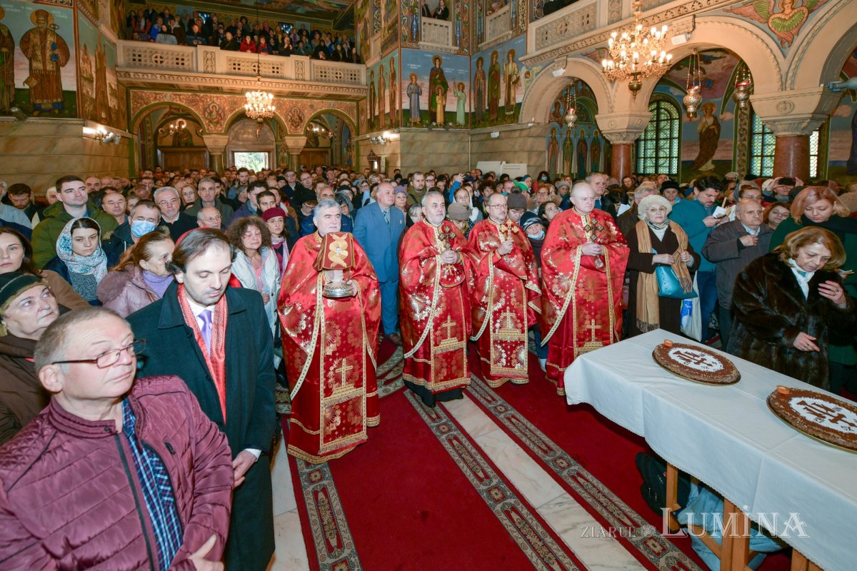 Sfântul Elefterie a fost cinstit în biserica sa din Capitală 318804