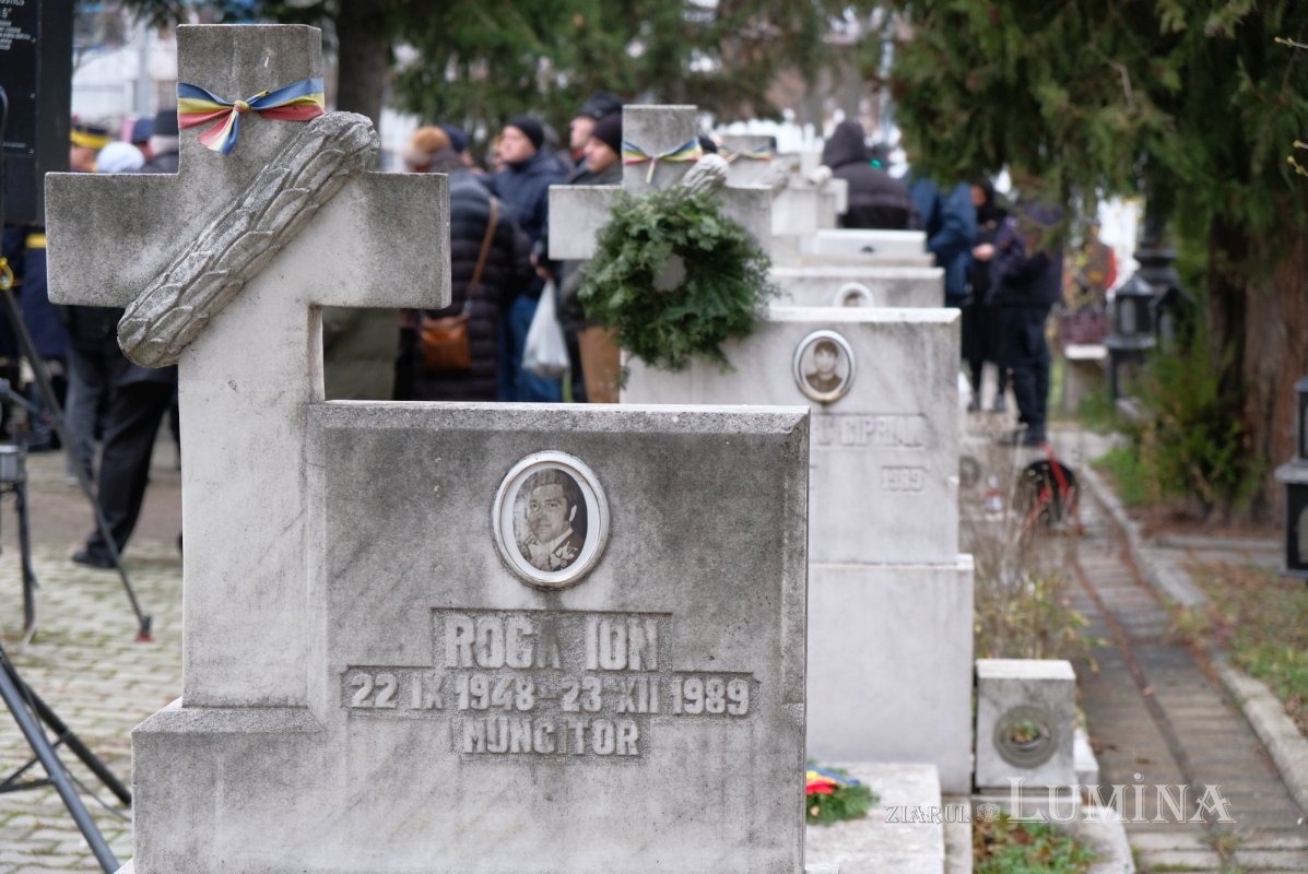 Eroii Revoluției din 1989 au fost pomeniți în Capitală 319589