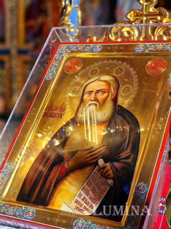 Sfântul Serafim de Sarov cinstit la Mănăstirea Pantocrator 320366