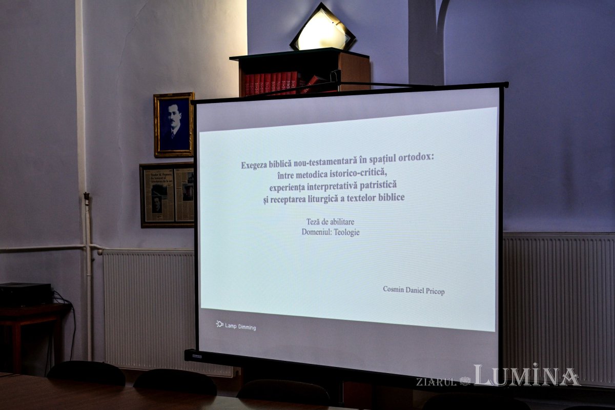 Un nou îndrumător de teze de doctorat la Facultatea „Justinian Patriarhul” 321104