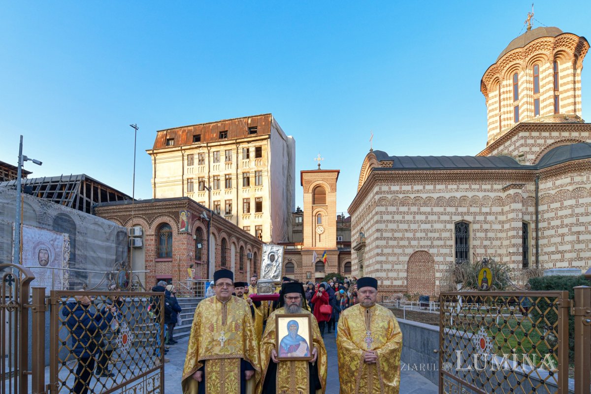 Tradiționala procesiune închinată Sfântului Antonie cel Mare, în Capitală 321321