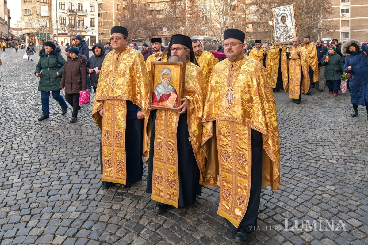 Tradiționala procesiune închinată Sfântului Antonie cel Mare, în Capitală 321348