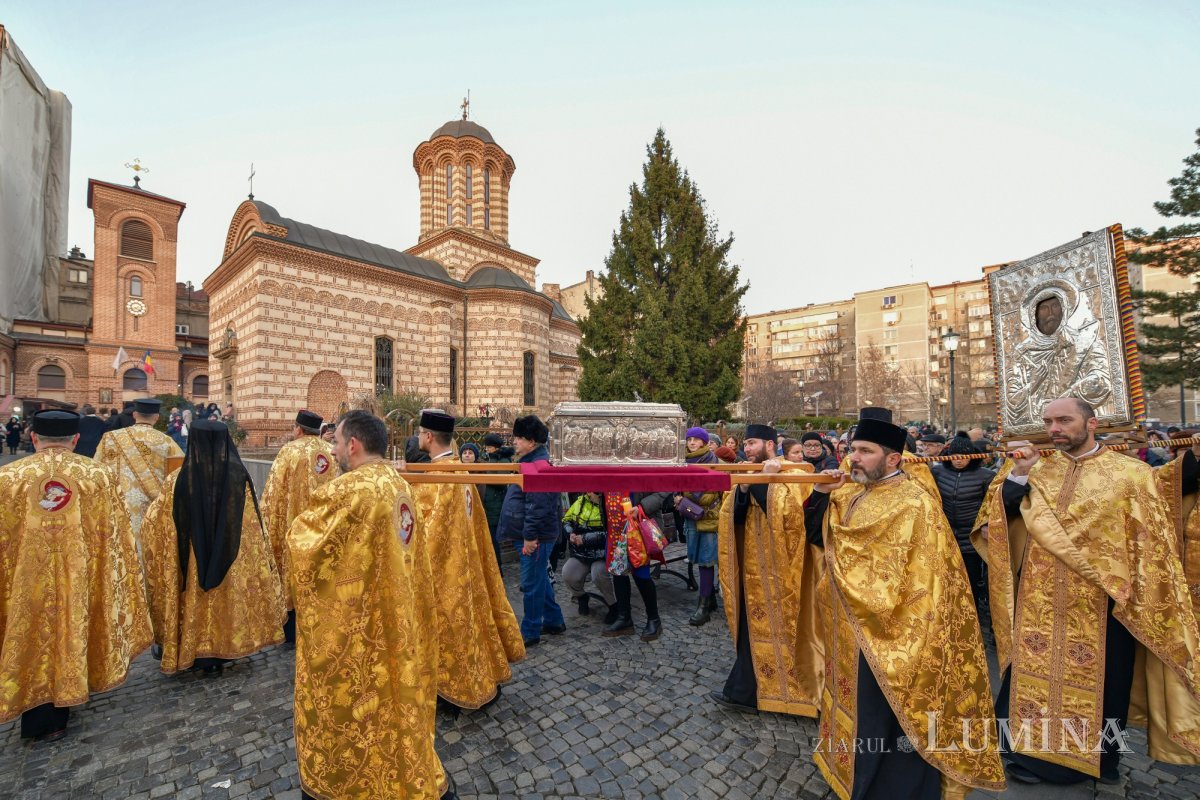 Tradiționala procesiune închinată Sfântului Antonie cel Mare, în Capitală 321349