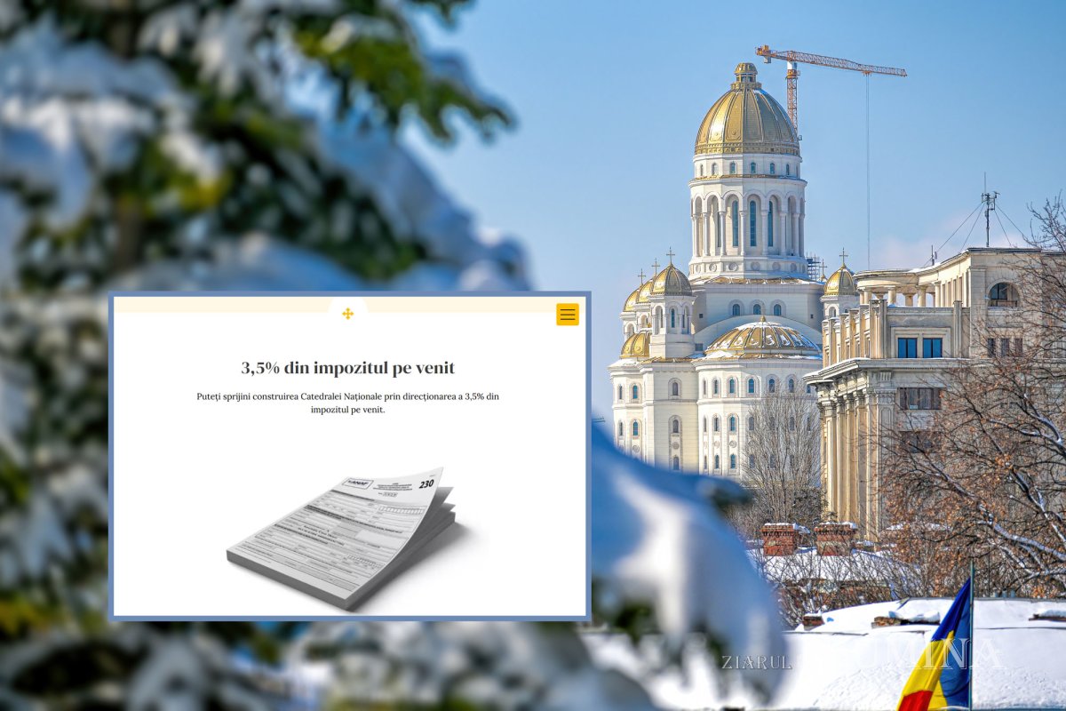 Redirecționează 3,5% din impozitul pe venit pentru a susține Catedrala Națională! 324927
