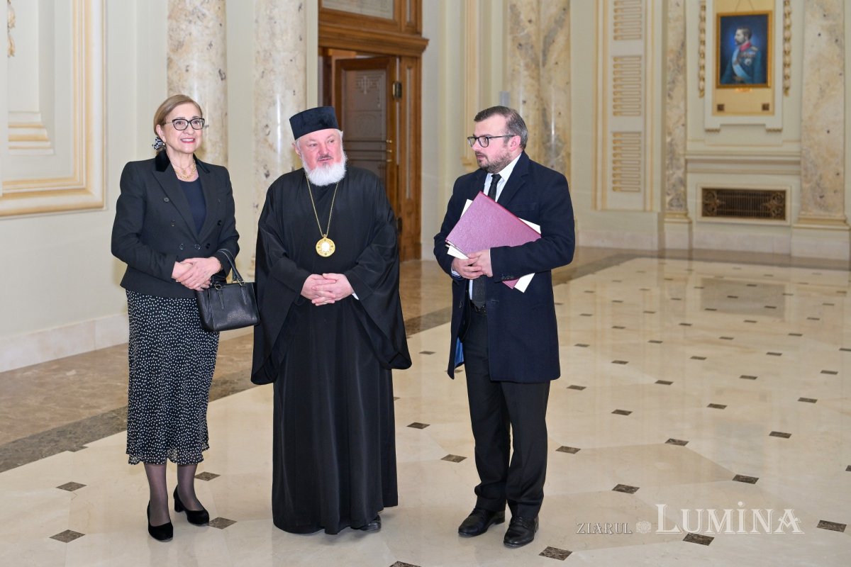 Ambasadoarea Georgiei la București, în vizită la Patriarhia Română 325219
