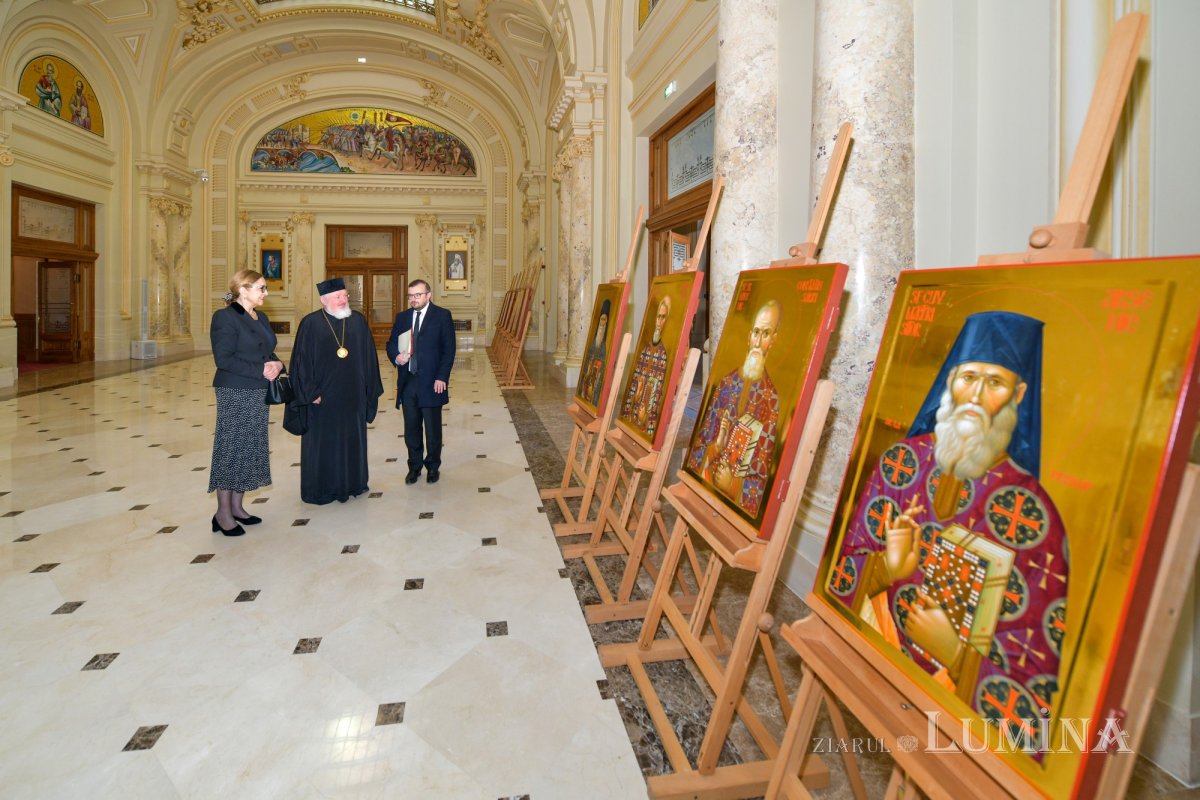 Ambasadoarea Georgiei la București, în vizită la Patriarhia Română 325220