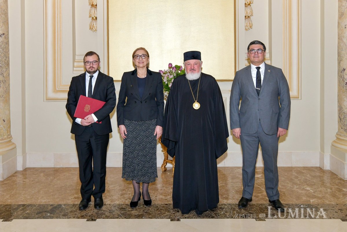 Ambasadoarea Georgiei la București, în vizită la Patriarhia Română 325232