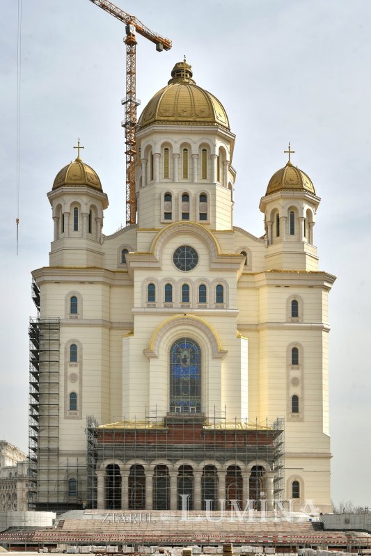 Stadiul lucrărilor de la Catedrala Națională la începutul sezonului cald 325992